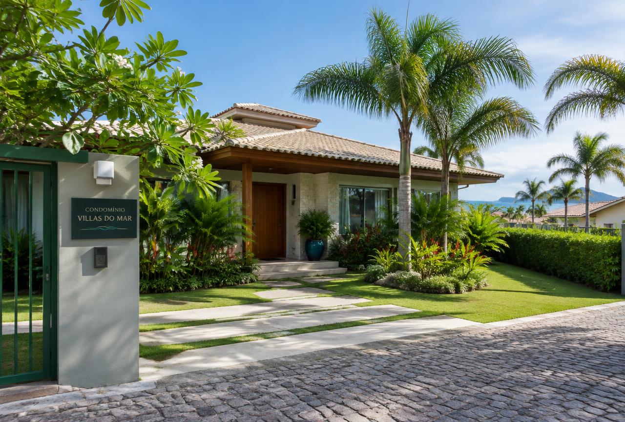 Casa para locação em condomínio (demonstração)